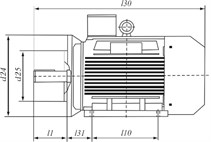 Схема электродвигателя 5аи1
