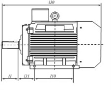 Схема электродвигателя 5аи5